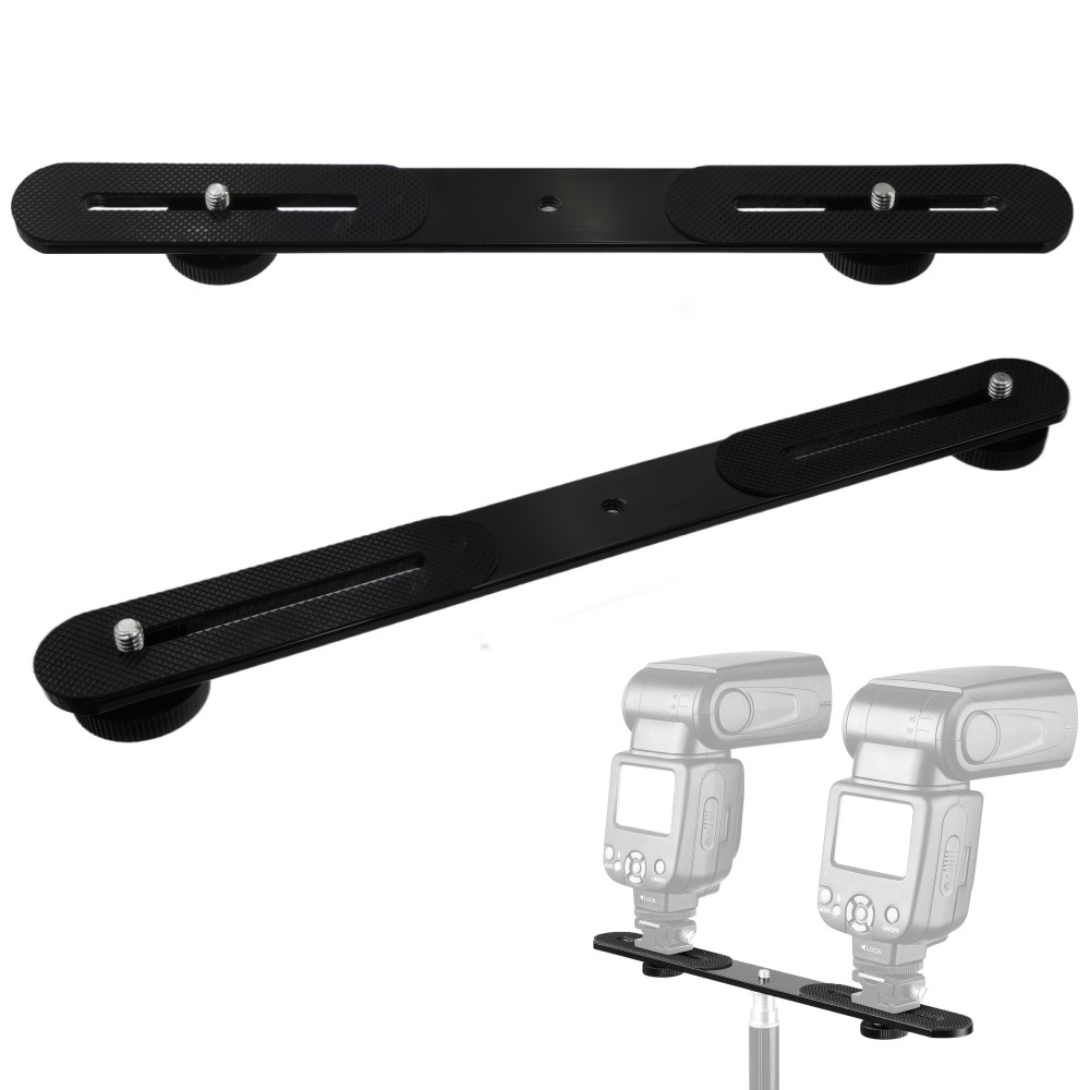 Photography Lighting Professional - Dual Flash Bracket 1/4'' Screw Hot