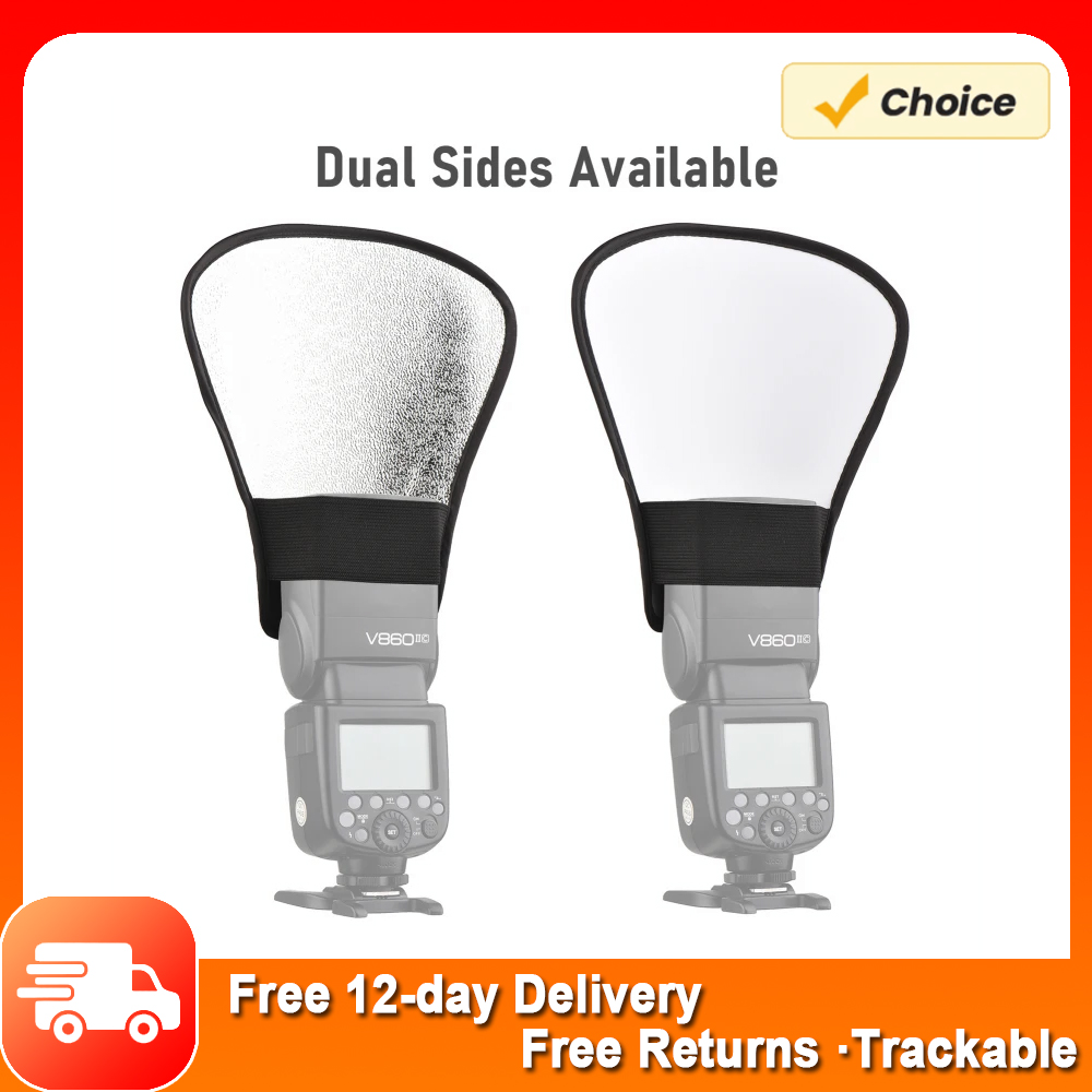Photography Lighting Reflector - Portable Universal Camera Flash Reflector Speedlite