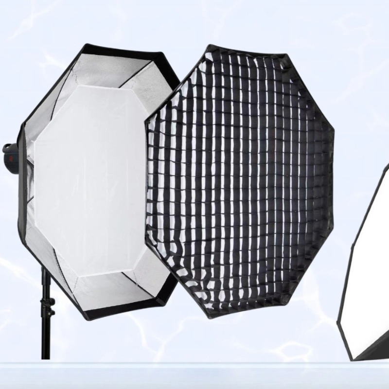 Photography Lighting Diffuser - Octagonal Grid Softbox Film and Photography
