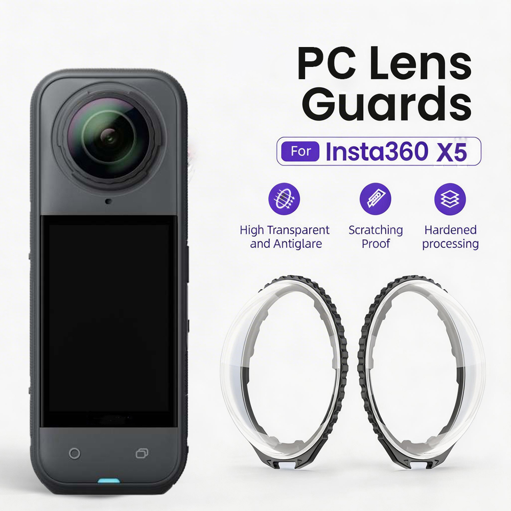 Photography Lighting Professional - PC Lens Guard for Insta360 X5