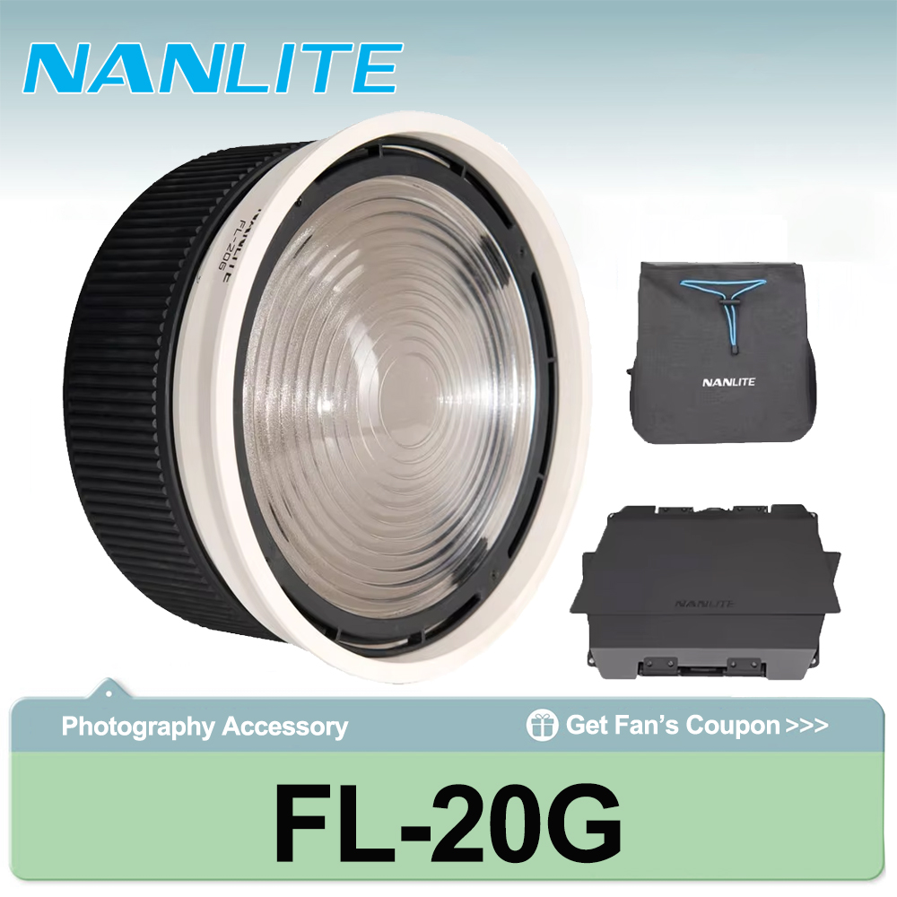 Photography Lighting Tool - Nanlite FL-20G Fresnel Lens Bowens Mount