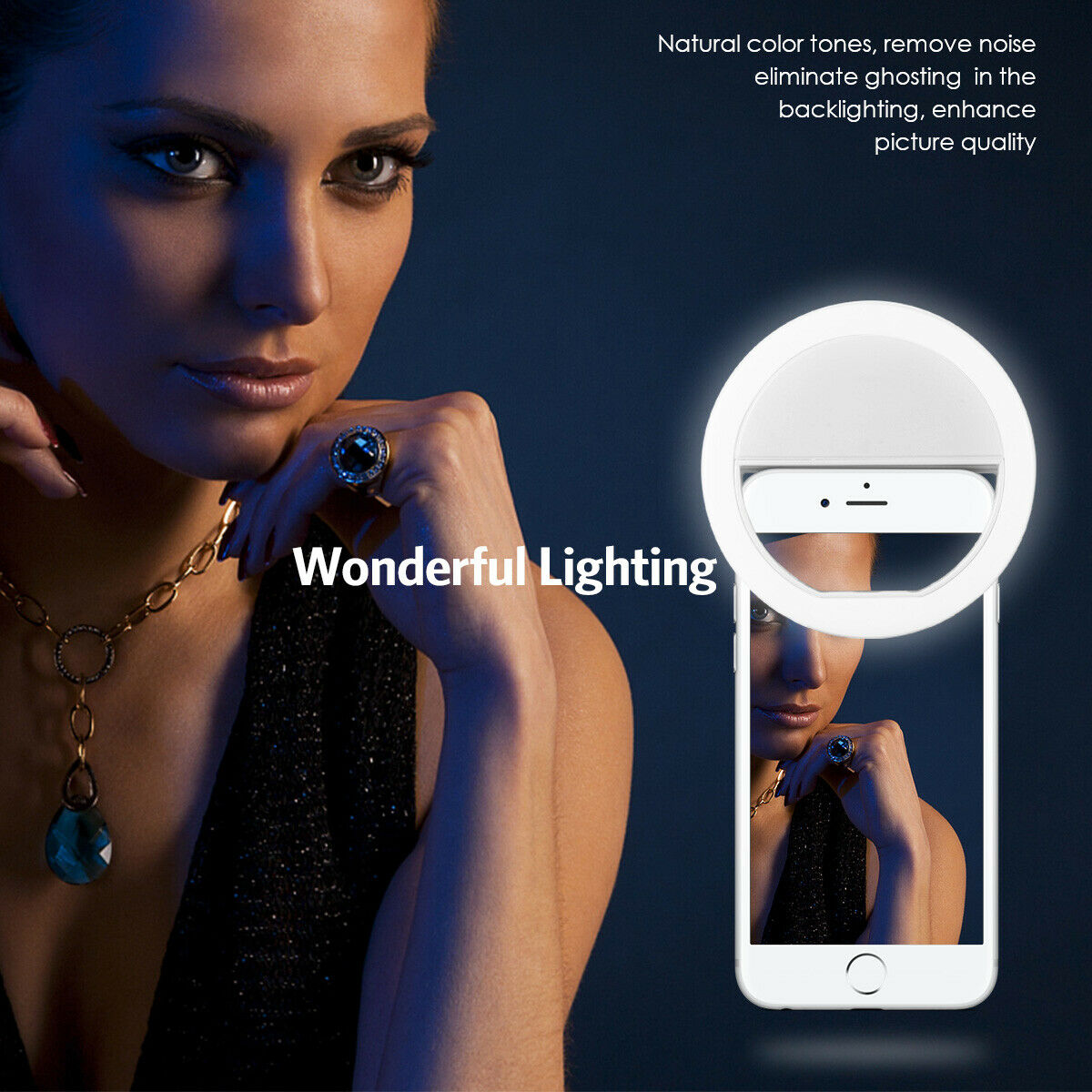Photography Lighting Tool - USB Charge Led Selfie Ring Light