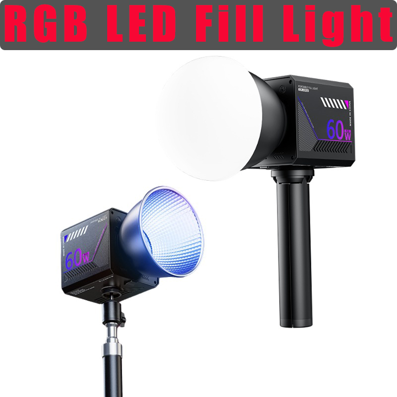 Photography Lighting Professional - 60W RGB Video Light Portable LED