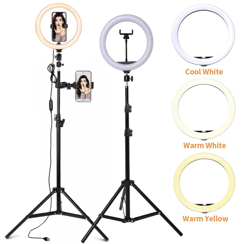 6/10/12 Inch LED Selfie Ring L - đánh giá và giá Photography Lighting Professional