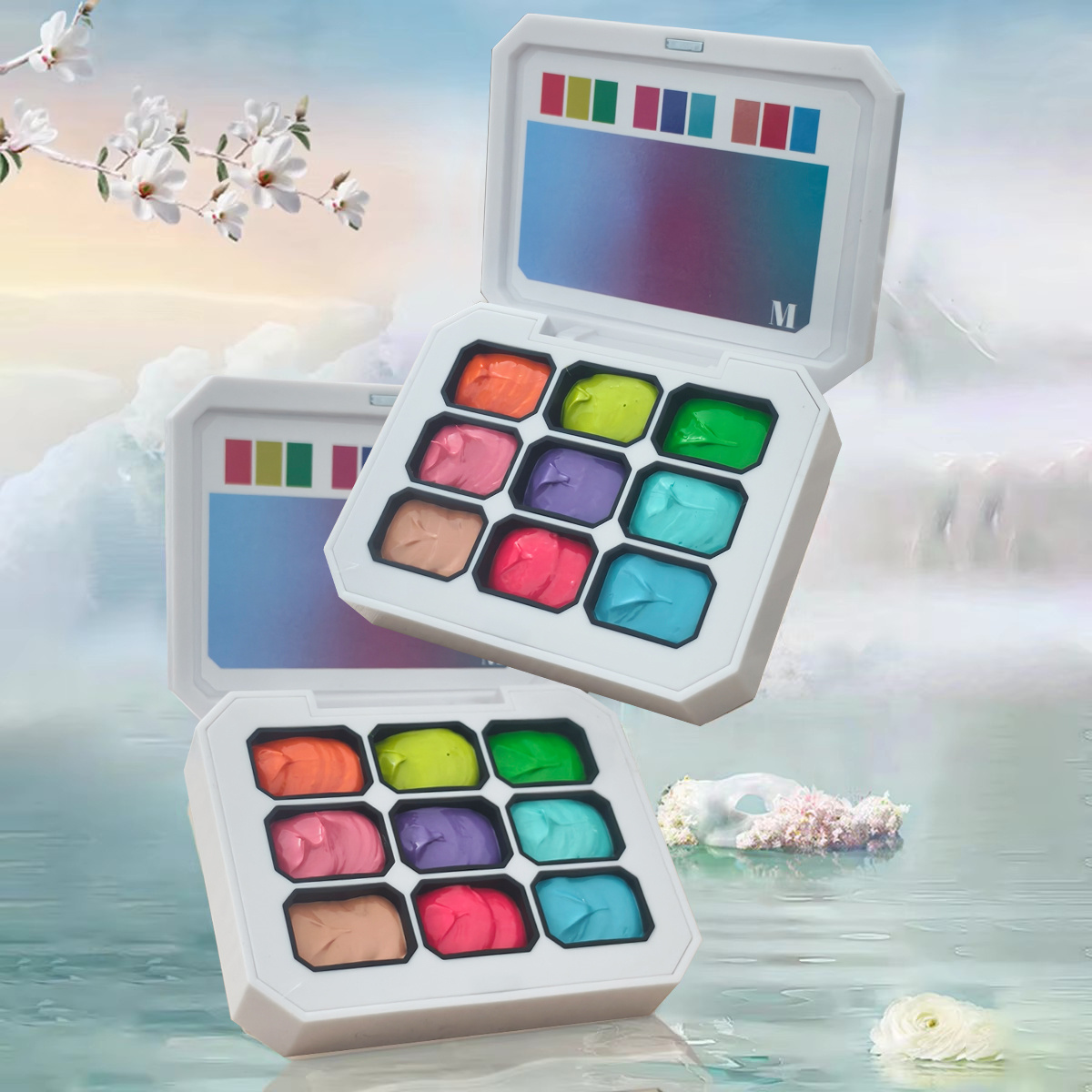1pc 9-color Solid Nail Polish  - đánh giá và giá Photography Lighting Gel
