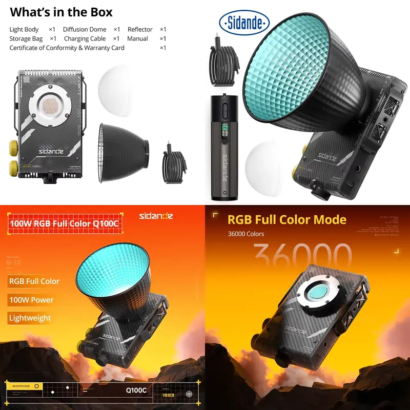 Brand For Sidande Q100C Q100Li - đánh giá và giá Photography Lighting Professional
