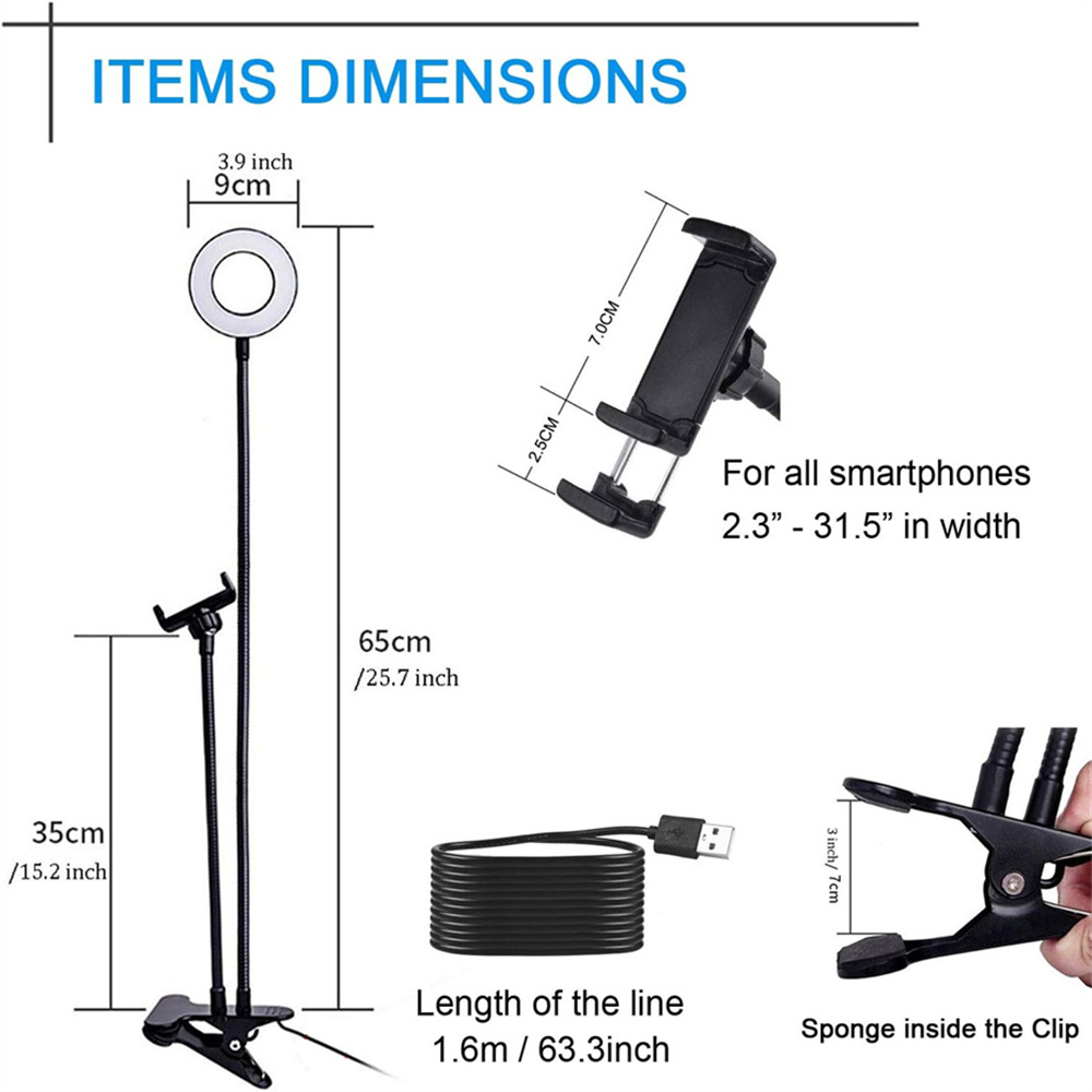 Universal Flexible Mobile Phon - đánh giá và giá Photography Lighting Tool
