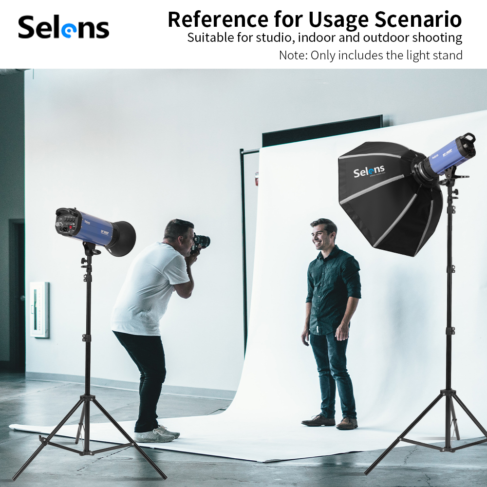 Selens 2.2~3.95m Air-Cushion L - đánh giá và giá Photography Lighting Professional