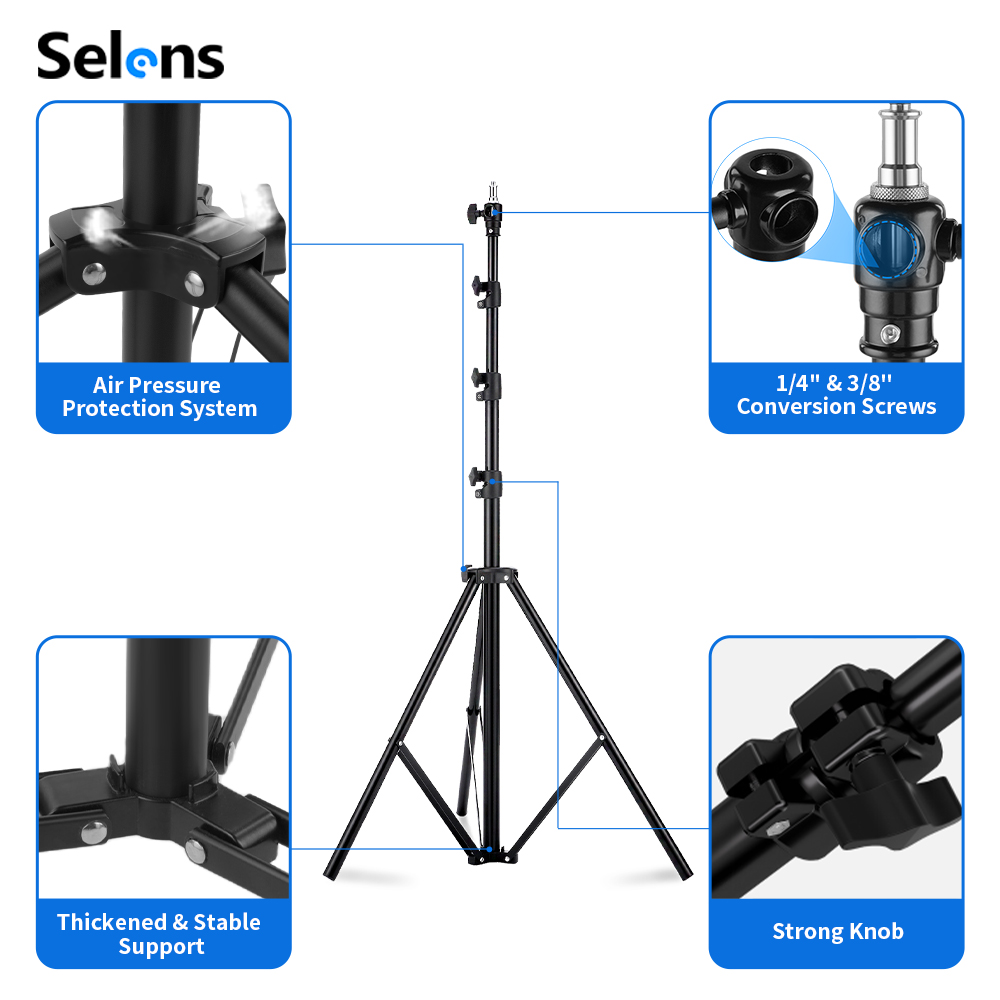 Selens 2.2~3.95m Air-Cushion L - đánh giá và giá Photography Lighting Professional