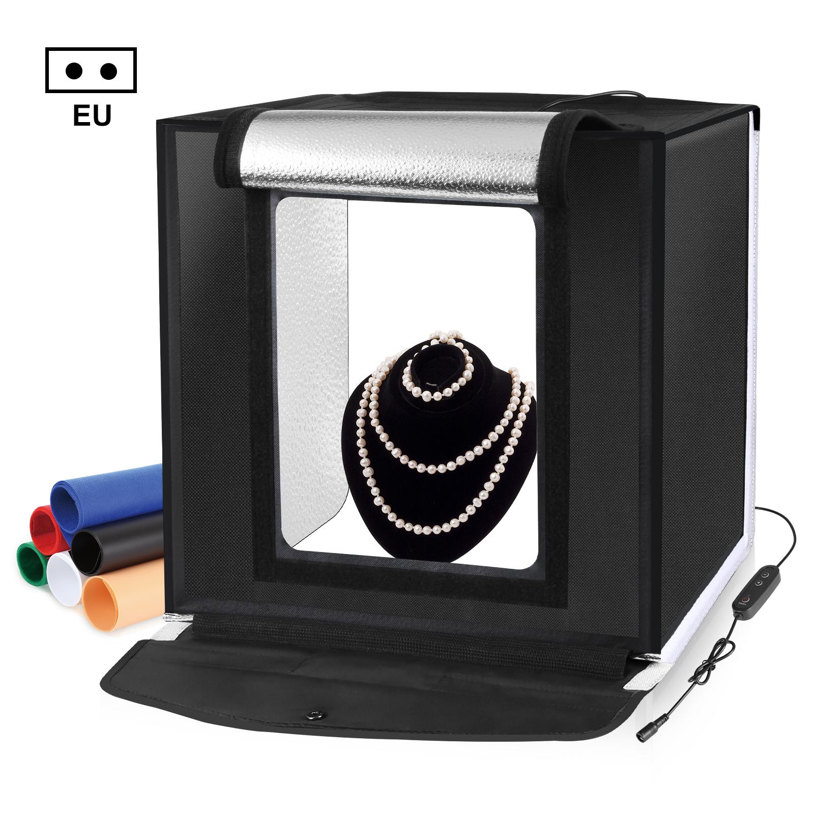 PULUZ 40cm Photo Studio Box Ta - đánh giá và giá Photography Lighting Kit With Backdrop