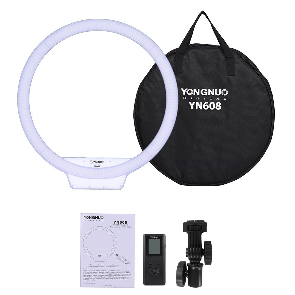 YONGNUO YN608 Studio Ring LED  - đánh giá và giá Photography Lighting Options