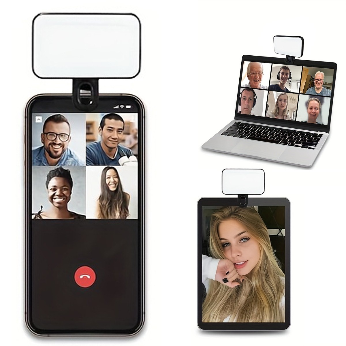Clip-On Mobile Phone Fill Ligh - đánh giá và giá Photography Lighting Options