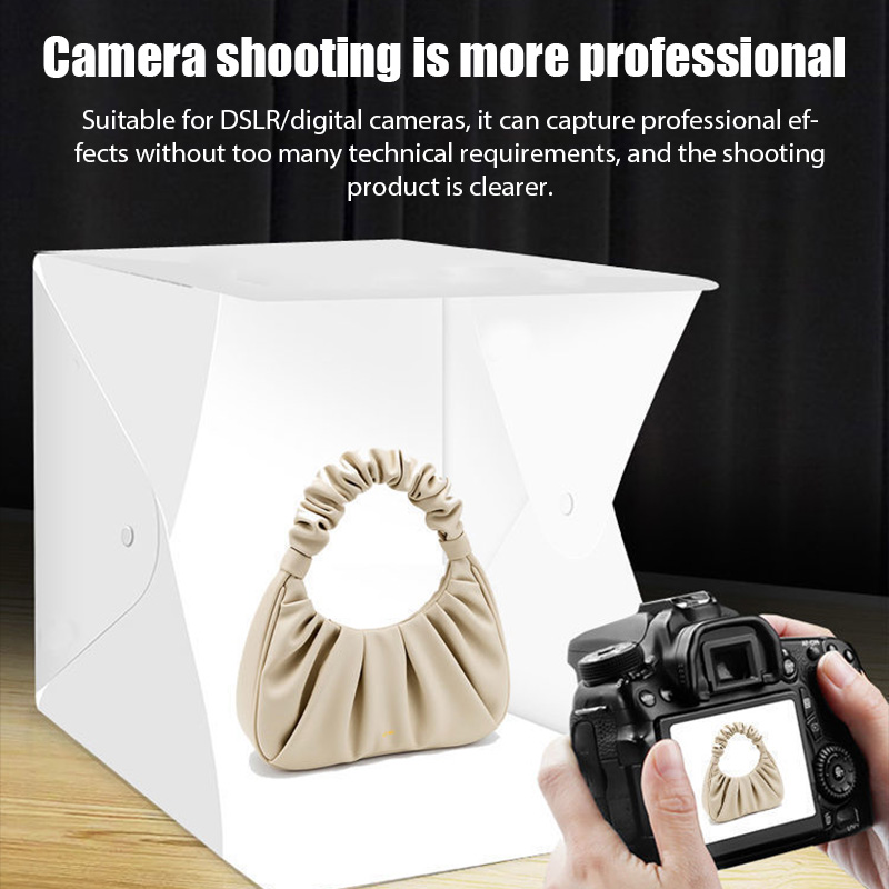 Lightbox Light Box Mini Photo  - đánh giá và giá Photography Lighting Kit With Backdrop