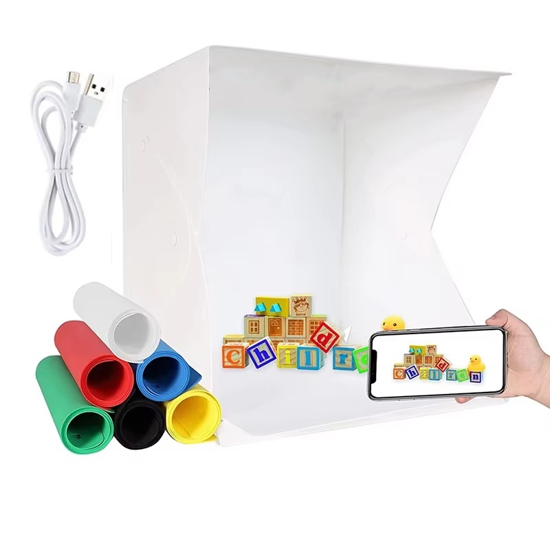 Folding Lightbox Portable Phot - đánh giá và giá Photography Lighting Tool