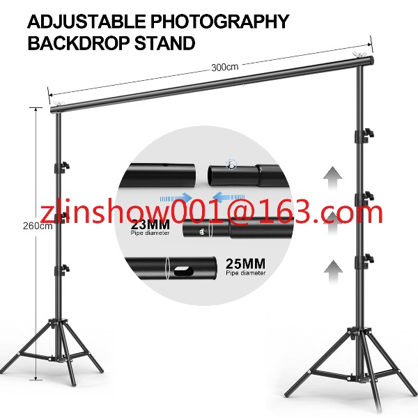 Photo Studio Equipment 2.6*3m/ - đánh giá và giá Photography Lighting Kit With Backdrop