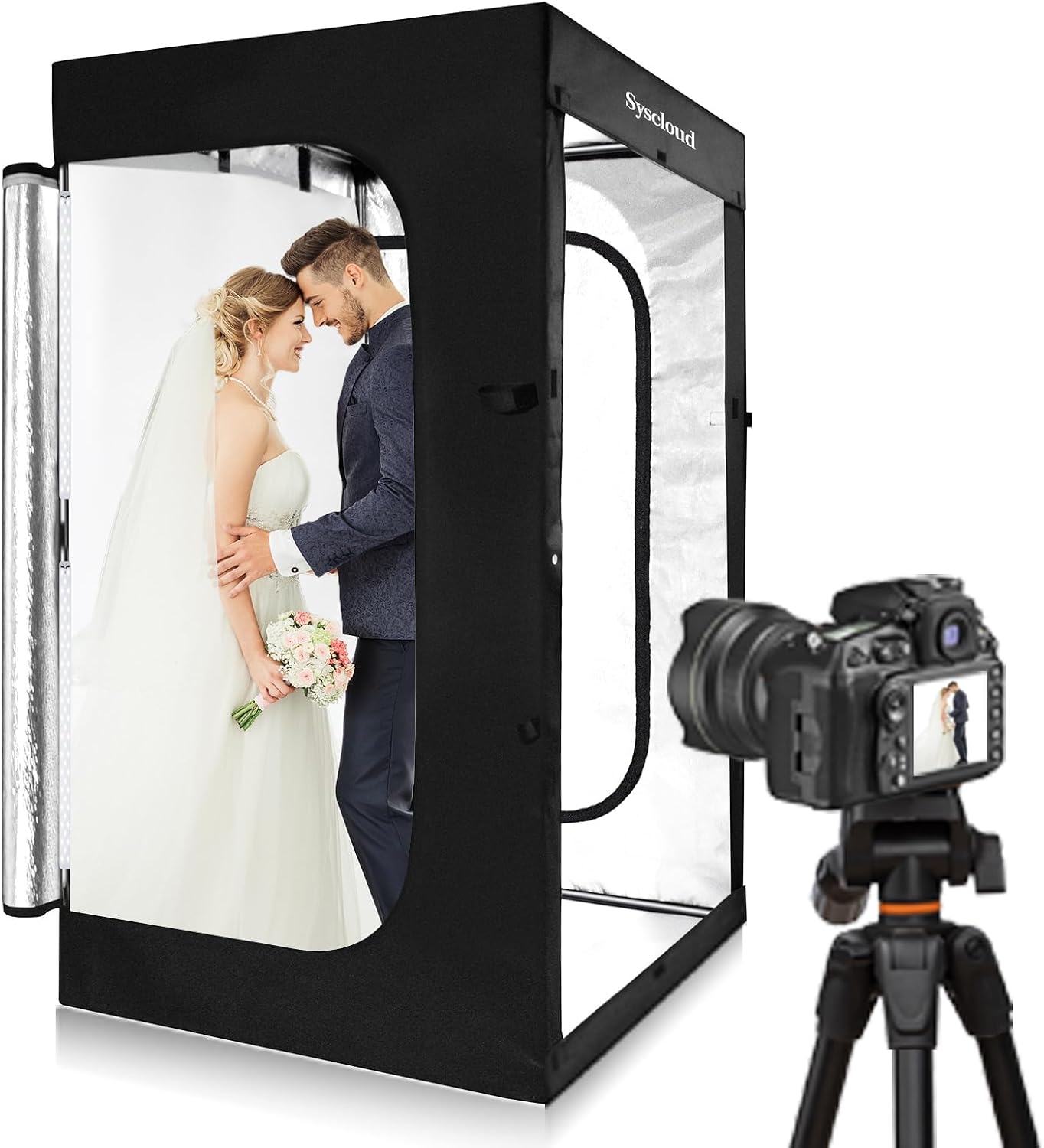 Dimmable LED Photo Studio Ligh - đánh giá và giá Photography Lighting Kit With Backdrop