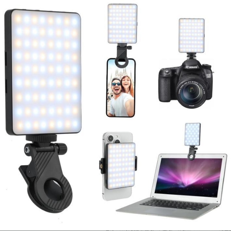1pc Rechargeable LED Selfie Li - đánh giá và giá Photography Lighting Professional