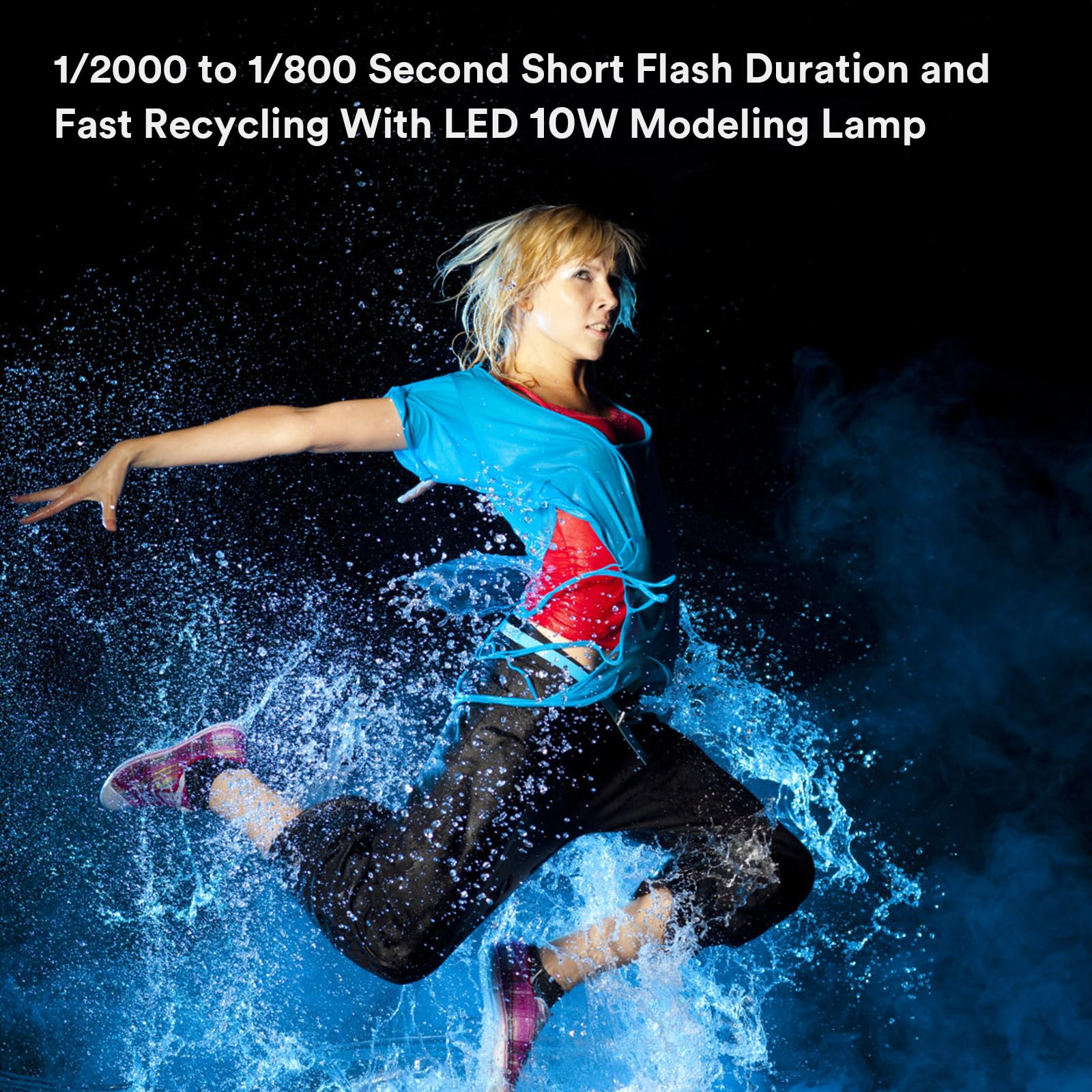 Godox MS200V Studio Strobe Fla - đánh giá và giá Photography Lighting Portrait