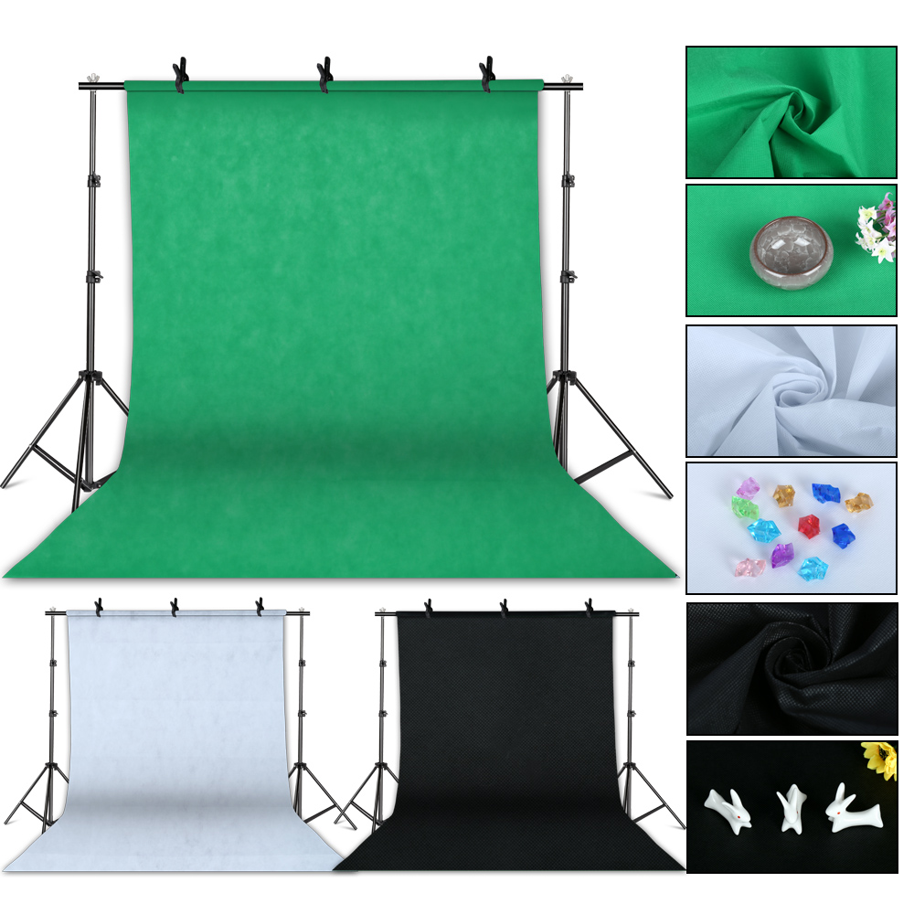Chụp Ảnh Ảnh Studio Softbox Bộ - đánh giá và giá Photography Lighting Kit With Backdrop