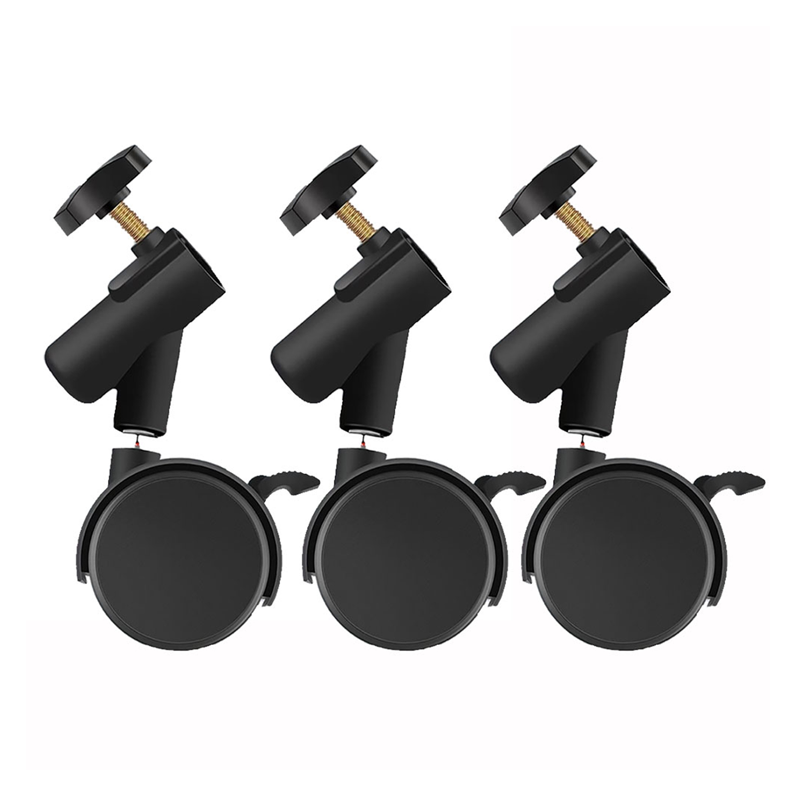 3pcs/set Flexible  Casters Whe - đánh giá và giá Photography Lighting Tool