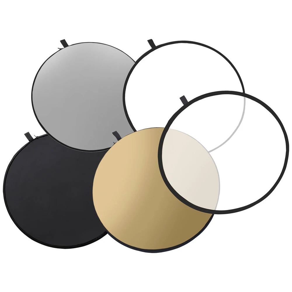 60/80/110cm 5-in-1 Collapsible - đánh giá và giá Photography Lighting Reflector