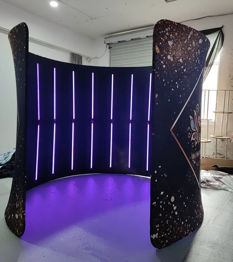 360 Photo Booth Enclosure Free - đánh giá và giá Photography Lighting Kit With Backdrop