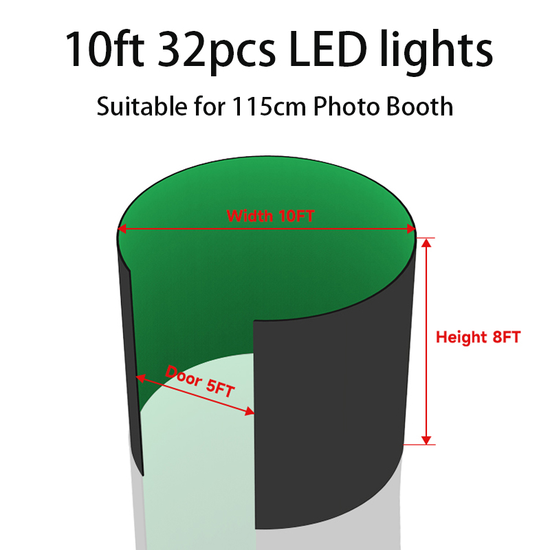 360 Photo Booth Enclosure Free - đánh giá và giá Photography Lighting Kit With Backdrop